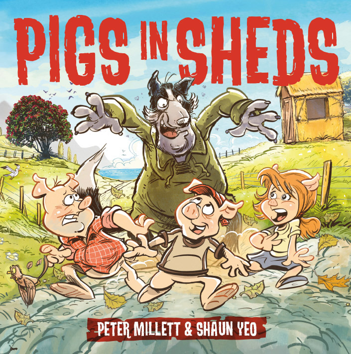 Pigs In Sheds by Peter Millett image