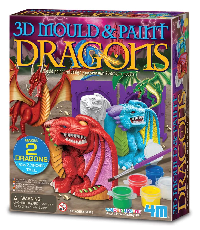 Buy 4M: Mould & Paint - Dragon at Mighty Ape NZ
