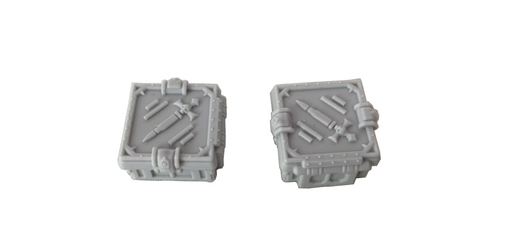 TTCombat: Tabletop Scenics - Ammo Crates image