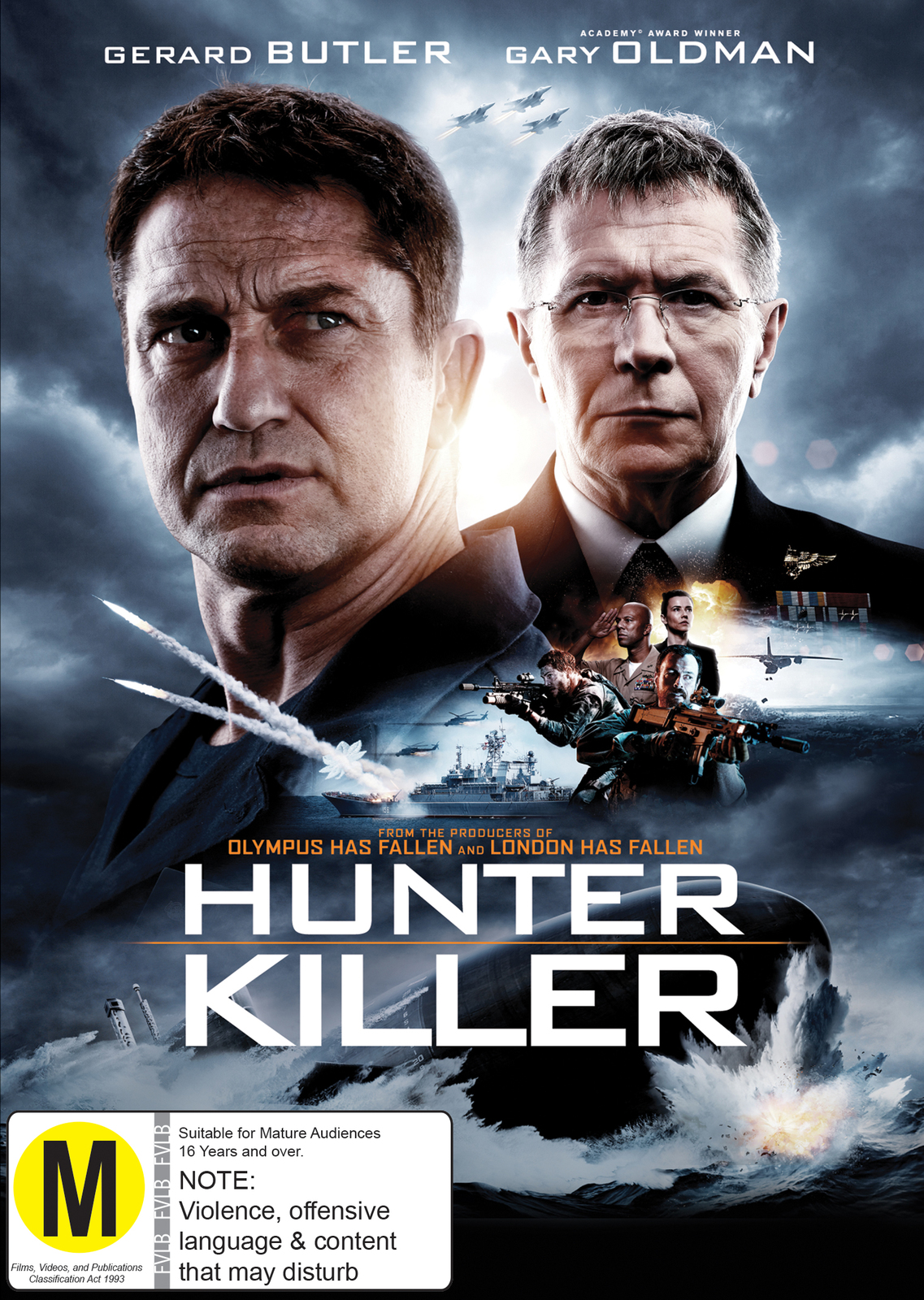 Hunter Killer on DVD image