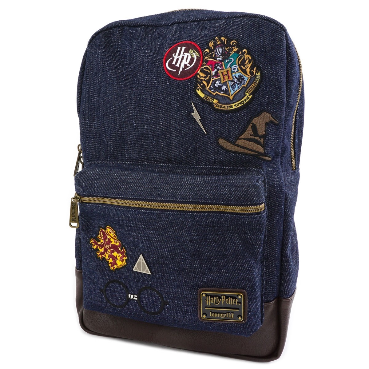 Harry Potter - Hogwarts Logo Blue Backpack image