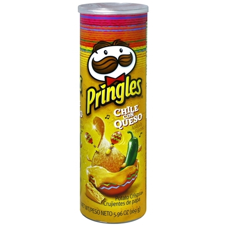 Pringles Large Chile Con Queso 158g