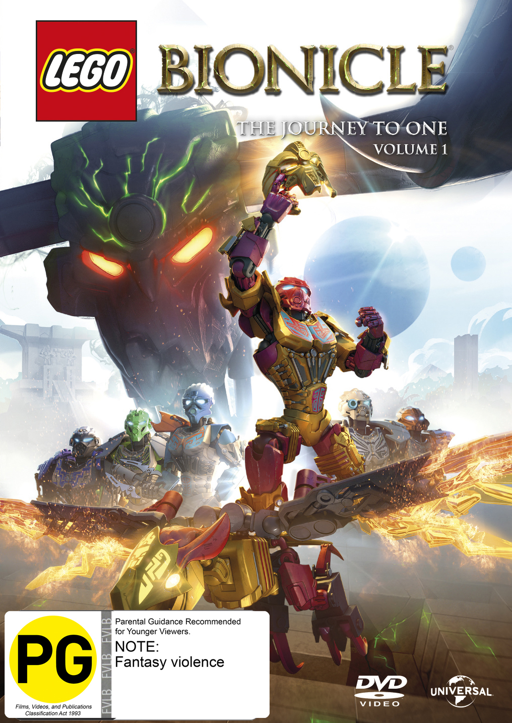 Lego Bionicle: The Journey To One - Season 1 Vol.1 on DVD image