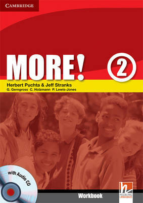 More! Level 2 Workbook with Audio CD: Level 2 by Christian Holzmann image