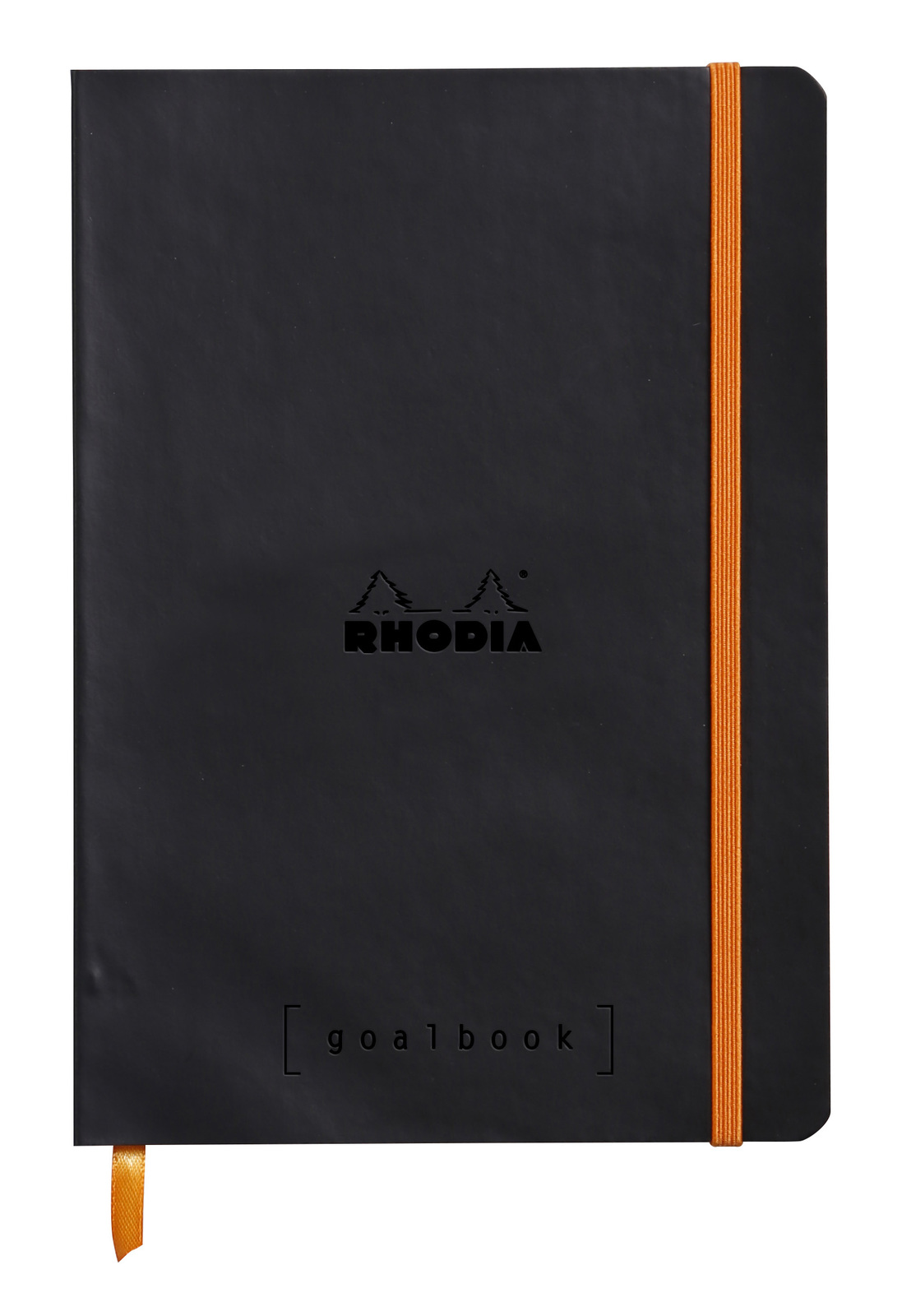 Rhodiarama Goalbook A5 Dotted Black image