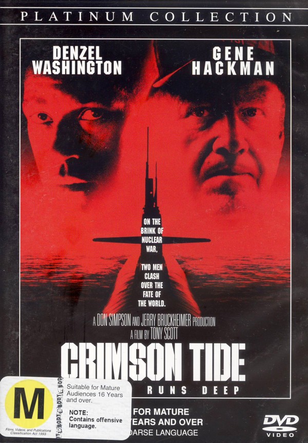 Crimson Tide on DVD image