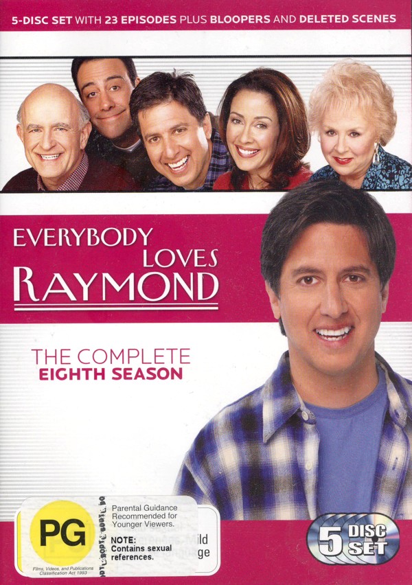 Everybody Loves Raymond - The Complete Season 8 (5 Disc Set) on DVD image