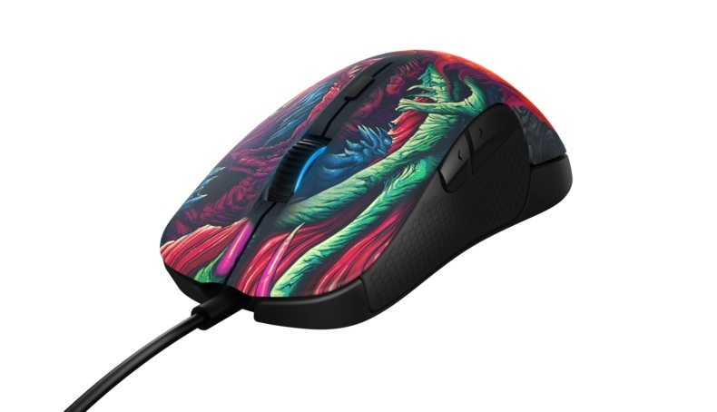 SteelSeries Rival 300 CS:GO Hyper Beast Edition for PC Games image