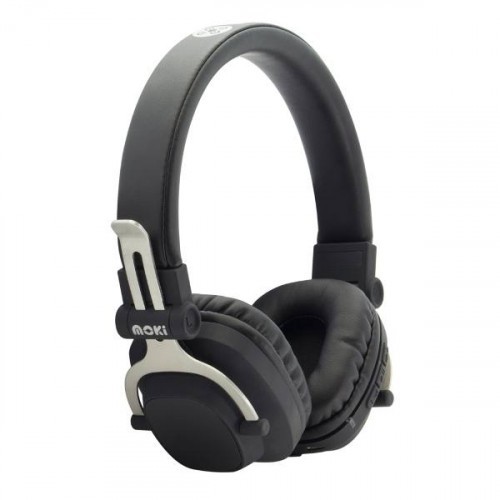 Moki Exo Bluetooth Headphones Double Black At Mighty Ape Australia