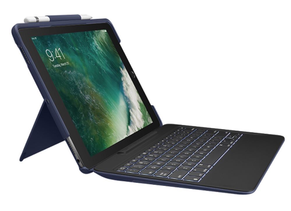 Logitech SLIM COMBO Keyboard Folio for iPad Pro 10.5" - Blue