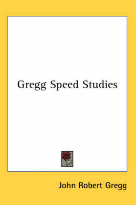 Gregg Speed Studies by J.R. Gregg image