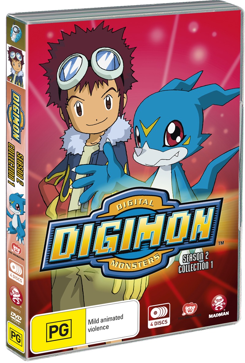 Digimon: Digital Monsters 02 (2000) Season 2 Collection 1 (Eps 1-25) on DVD