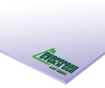 Evergreen Styrene White Sheet 0.5mm (3pk)