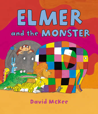 Elmer and the Monster by David McKee image