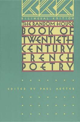 The Random House Book of 20th Century French Poetry image