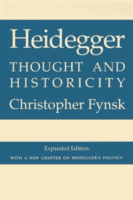 Heidegger by Christopher Fynsk image