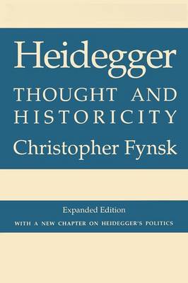 Heidegger by Christopher Fynsk