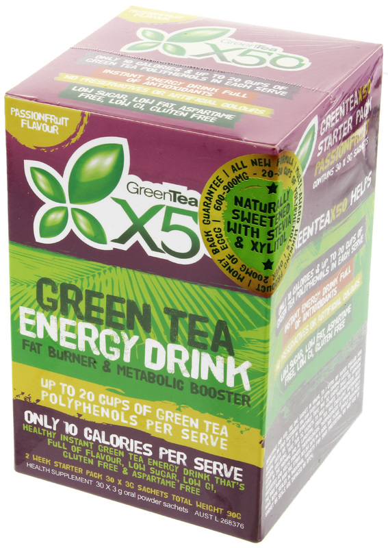 Buy Green Tea X50 Passionfruit (30 Sachets) at Mighty Ape NZ