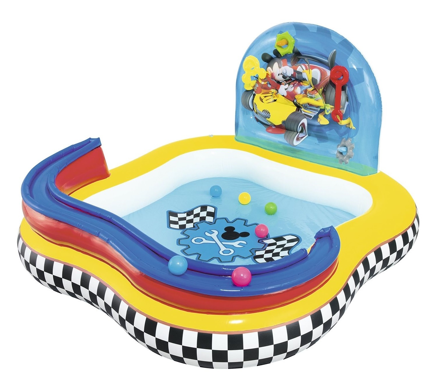 Bestway: Mickey's Roadster Racers - Gearwheel Play Center image