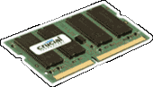 Crucial 256MB 144-pin SODIMM SDRAM PC133 Non-parity CL2 Crucial 256MB 144-pin SODIMM SDRAM PC133 Non-parity CL2