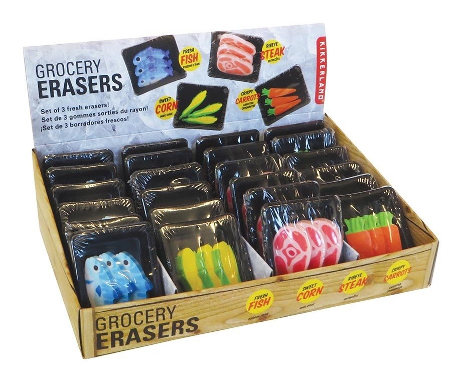 Buy Grocery Eraser Set at Mighty Ape NZ