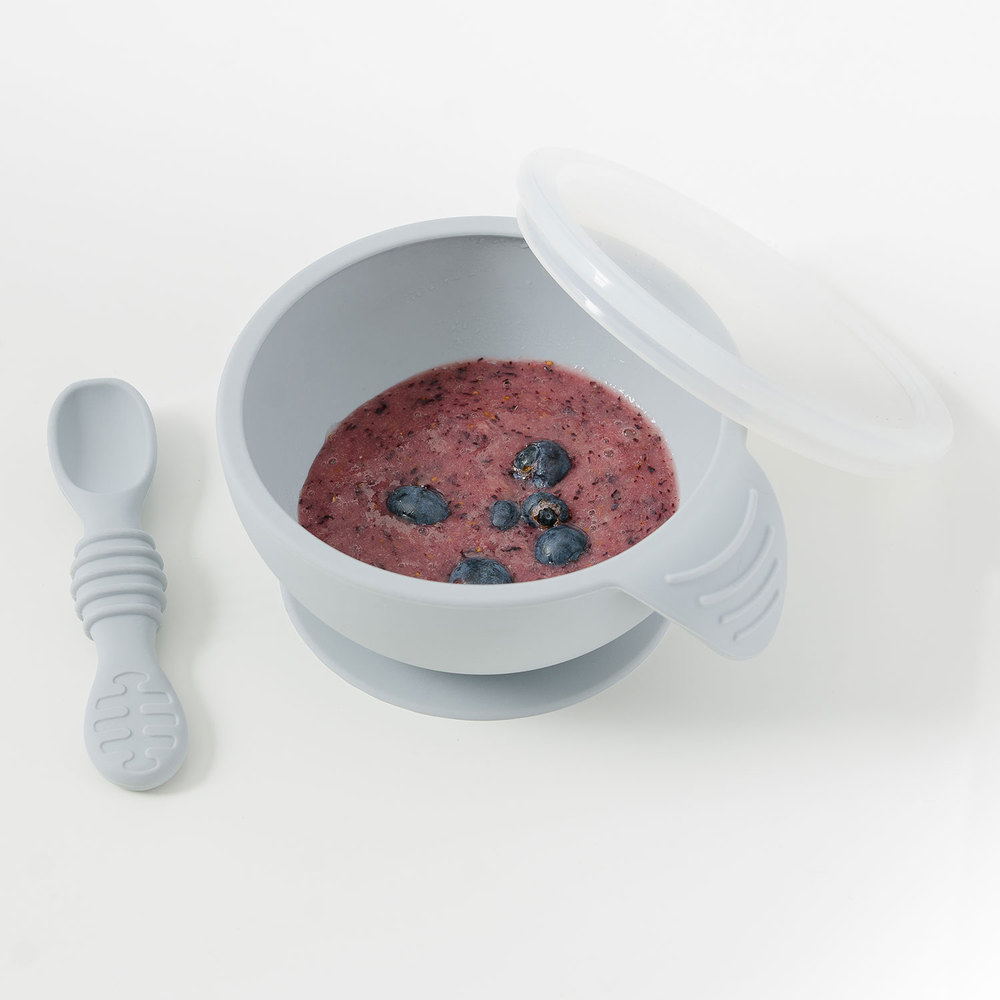 Bumkins: First Feeding Set - Grey image