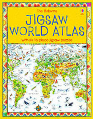 The Usborne Jigsaw World Atlas by Colin King image