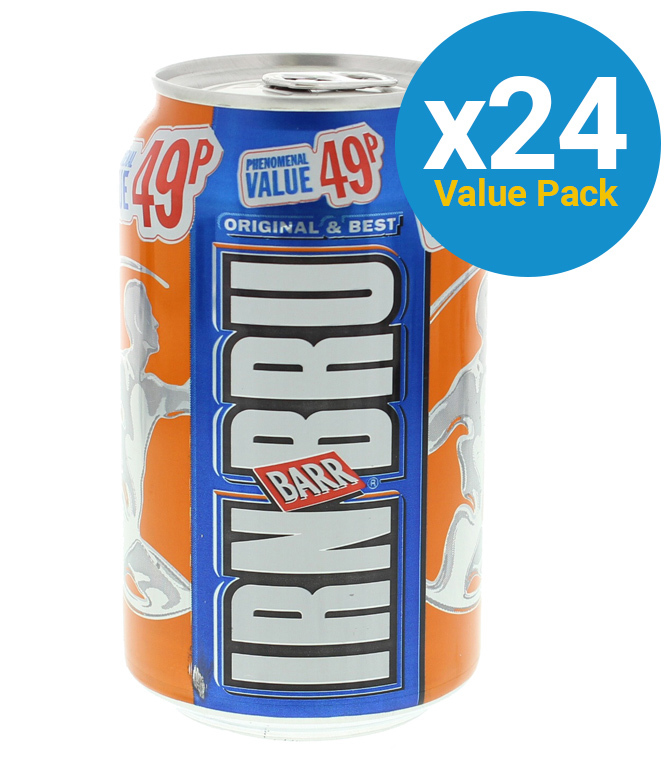 Barr IRN BRU 330ml (24 Pack) image