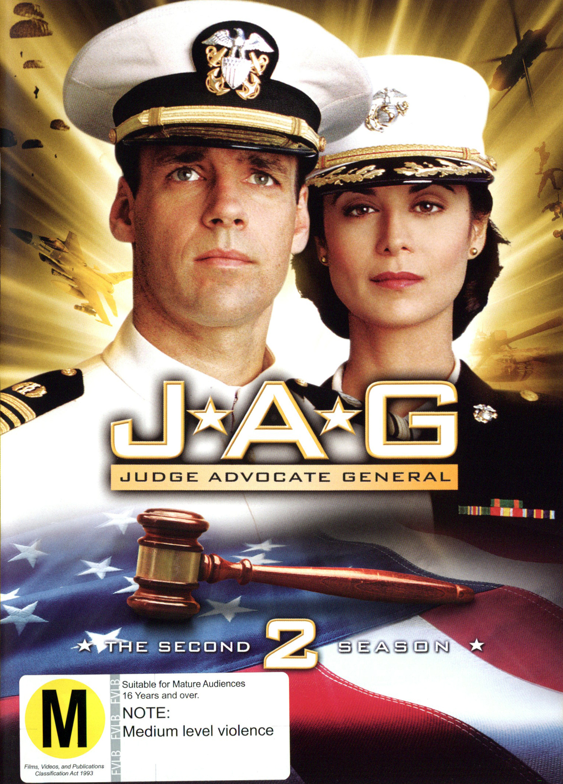 JAG: Judge Advocate General - The 2nd Season on DVD image