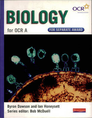 GCSE Science for OCR A Biology Separate Award Book by Byron Dawson image