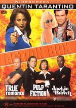 Tarantino Action Box (Jackie Brown, Pulp Fiction, True Romance) on DVD Tarantino Action Box (Jackie Brown, Pulp Fiction, True Romance) on DVD