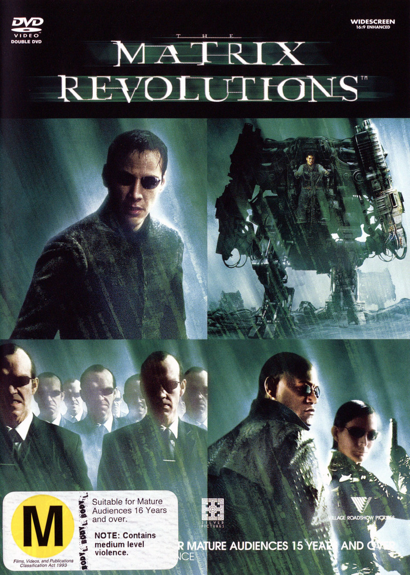 The Matrix - Revolutions on DVD image