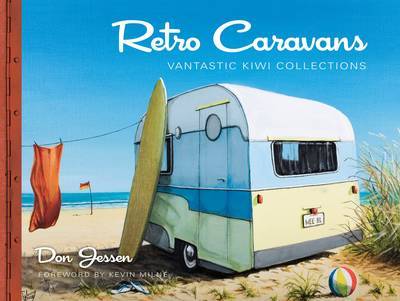 Retro Caravans on Hardback by Don Jessen