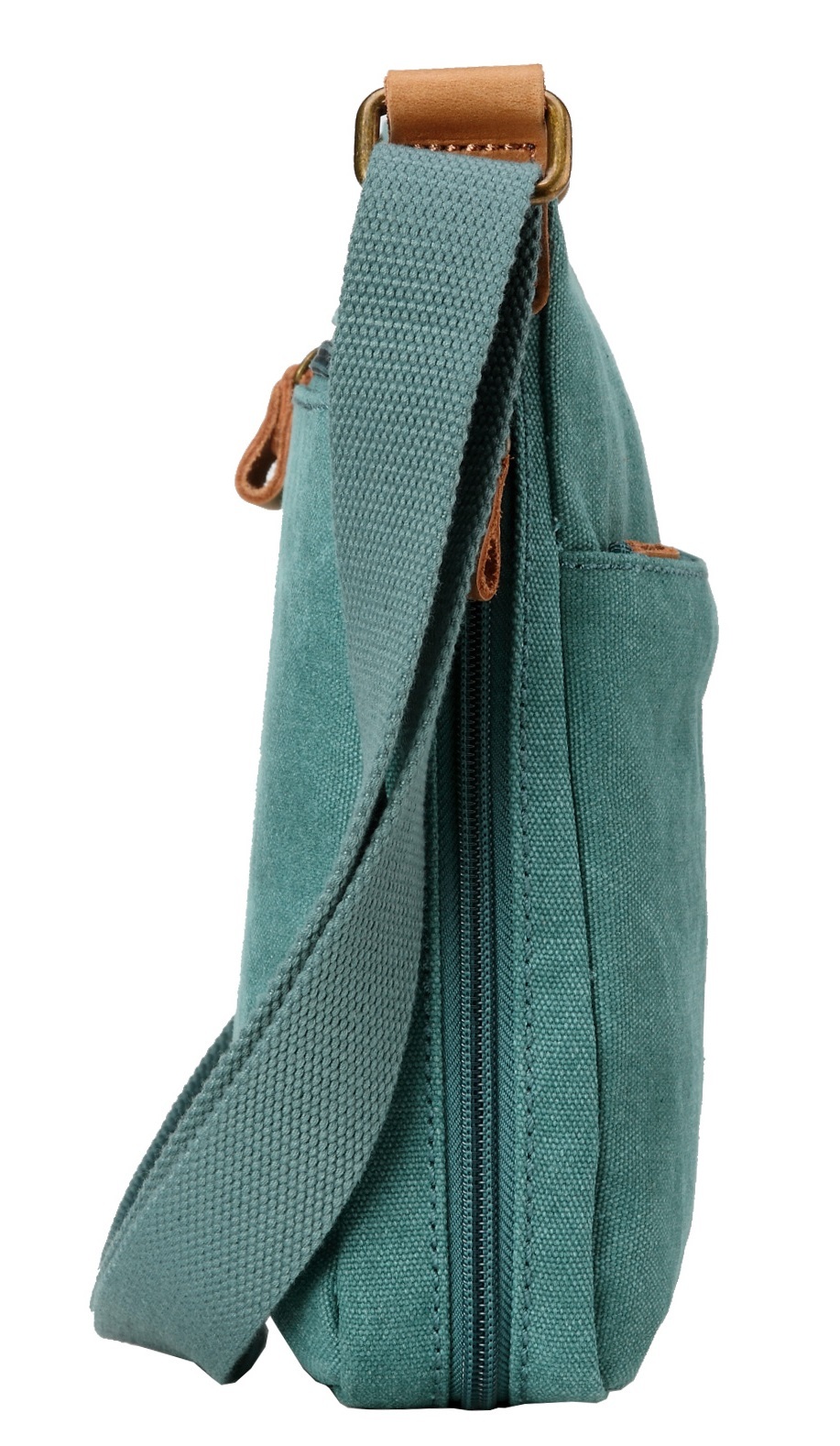 Classic Zip Top Shoulder Bag Turquoise Men's at Mighty Ape NZ