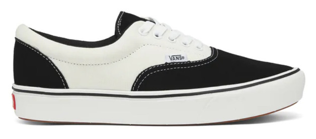 comfycush vans white