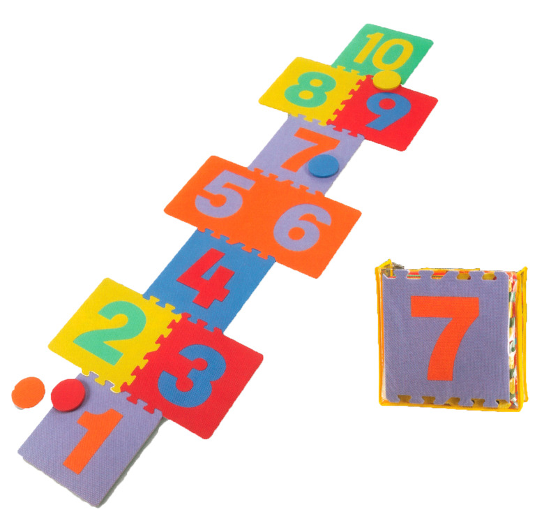 Hopscotch Foam Mat Game Image at Mighty Ape Australia