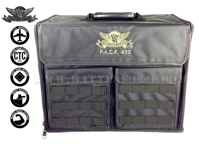 Battle Foam - P.A.C.K. 432 Molle Empty (Black) image