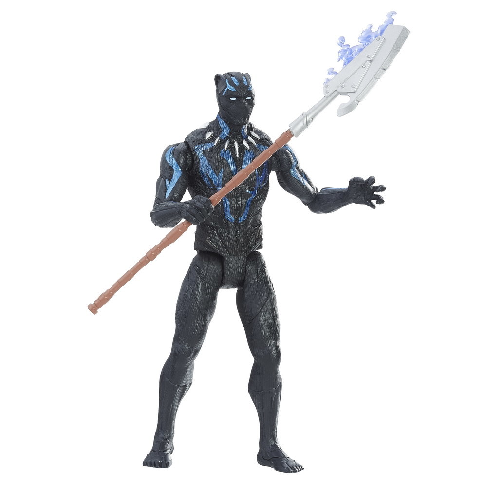 Marvel's Black Panther: Vibranium Black Panther - Action Figure