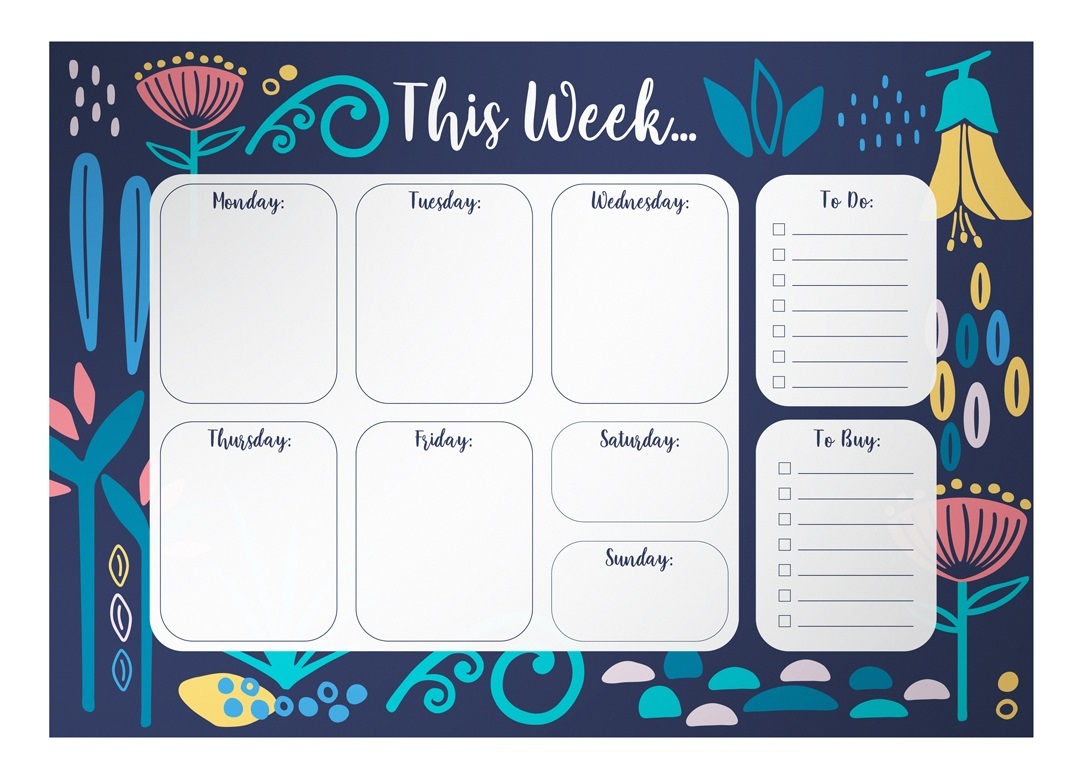 Buy NZ Weekly Planner Pad at Mighty Ape NZ