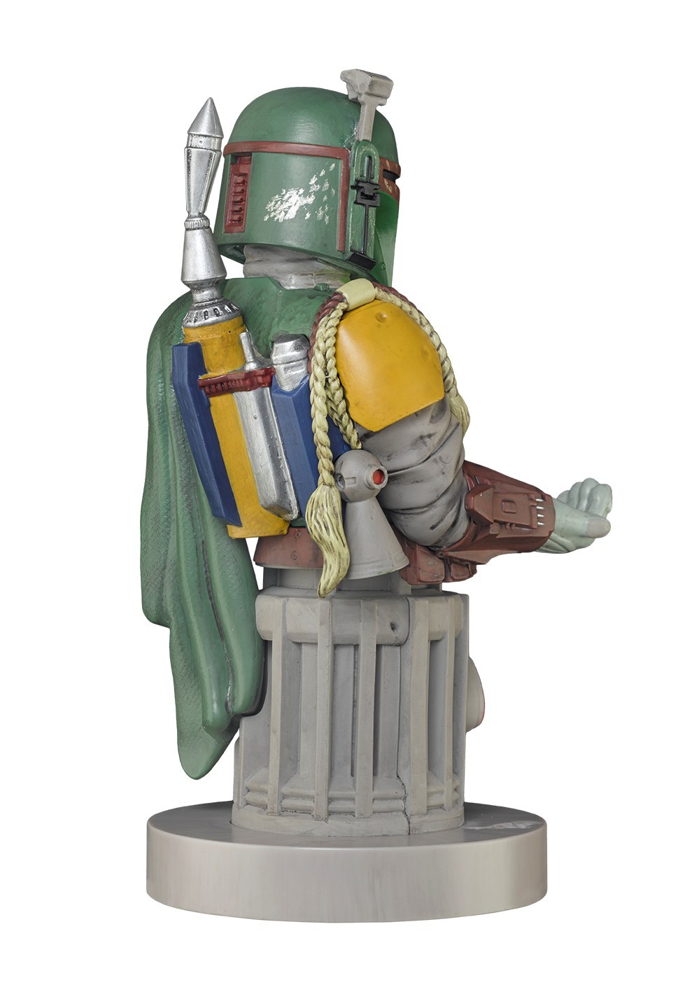 Cable Guy Controller Holder - Boba Fett on Plinth for PS4 image