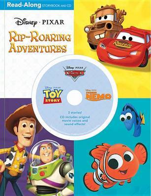 3-In-1 Read-Along Storybook: Disney.Pixar Rip-Roaring Adventures image