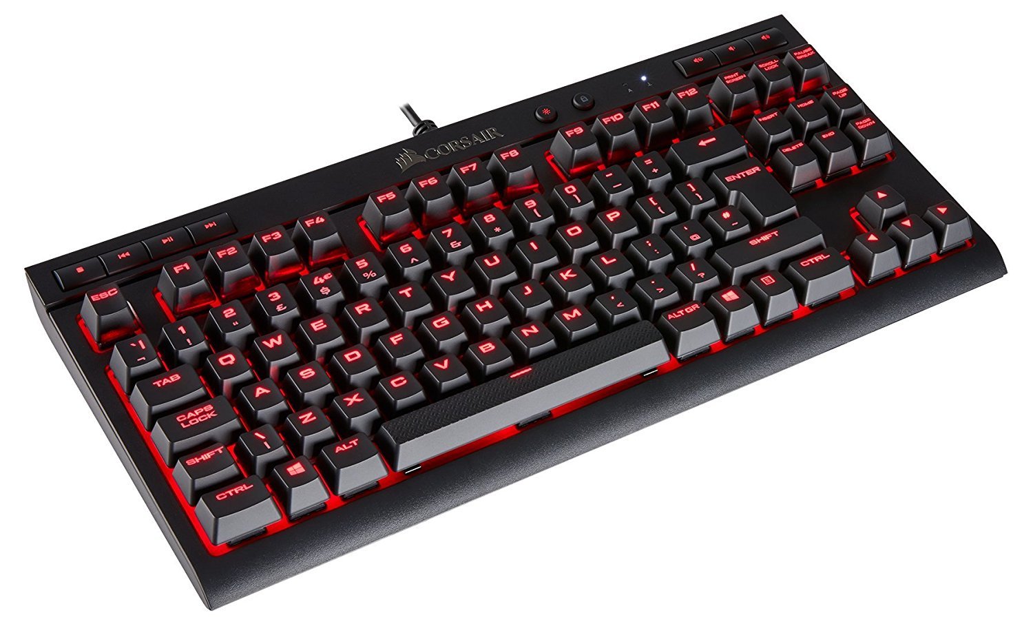 Corsair K63 Mechanical Gaming Keyboard (Cherry MX Red) for PC Games image