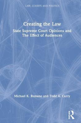 Creating the Law by Michael K. Romano image