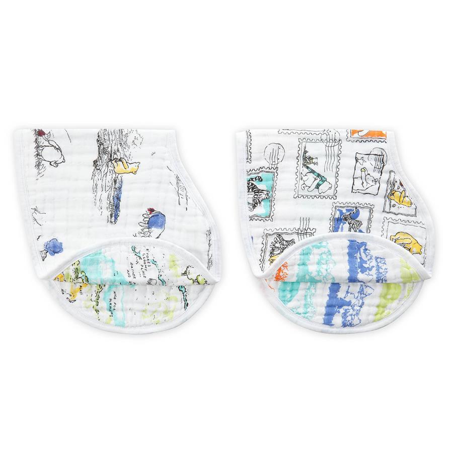Aden + Anais: Disney Baby Burpy Bib - Winnie The Pooh (2 Pack) image