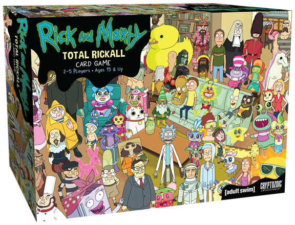 Rick and Morty: Total Rickall - Cooperative Card Game