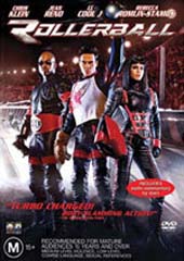 Rollerball on DVD Rollerball on DVD