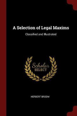 A Selection of Legal Maxims image