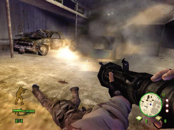 Delta Force: Black Hawk Down on PS2