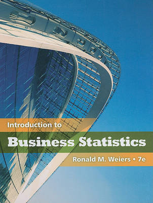 Introduction to Business Statistics (with Bind-In Printed Access Card) by Ronald M Weiers image