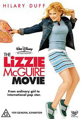 The Lizzie McGuire Movie on DVD